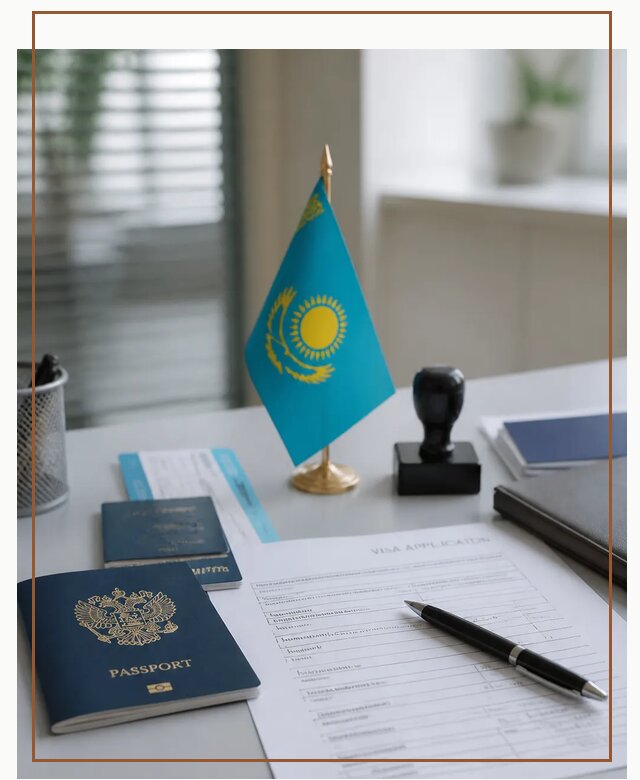 Оформление визы в Казахстан для поездки и работы в Воронеже